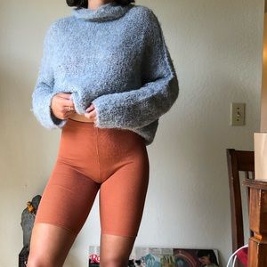 Free people sky blue sweater